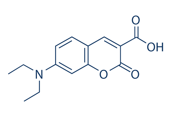 7-(Diethylamino)coumarin-3-carboxylic acid Chemical Structure